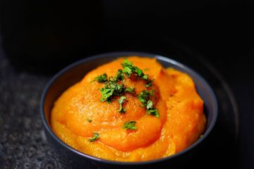 purée de potiron aux épices