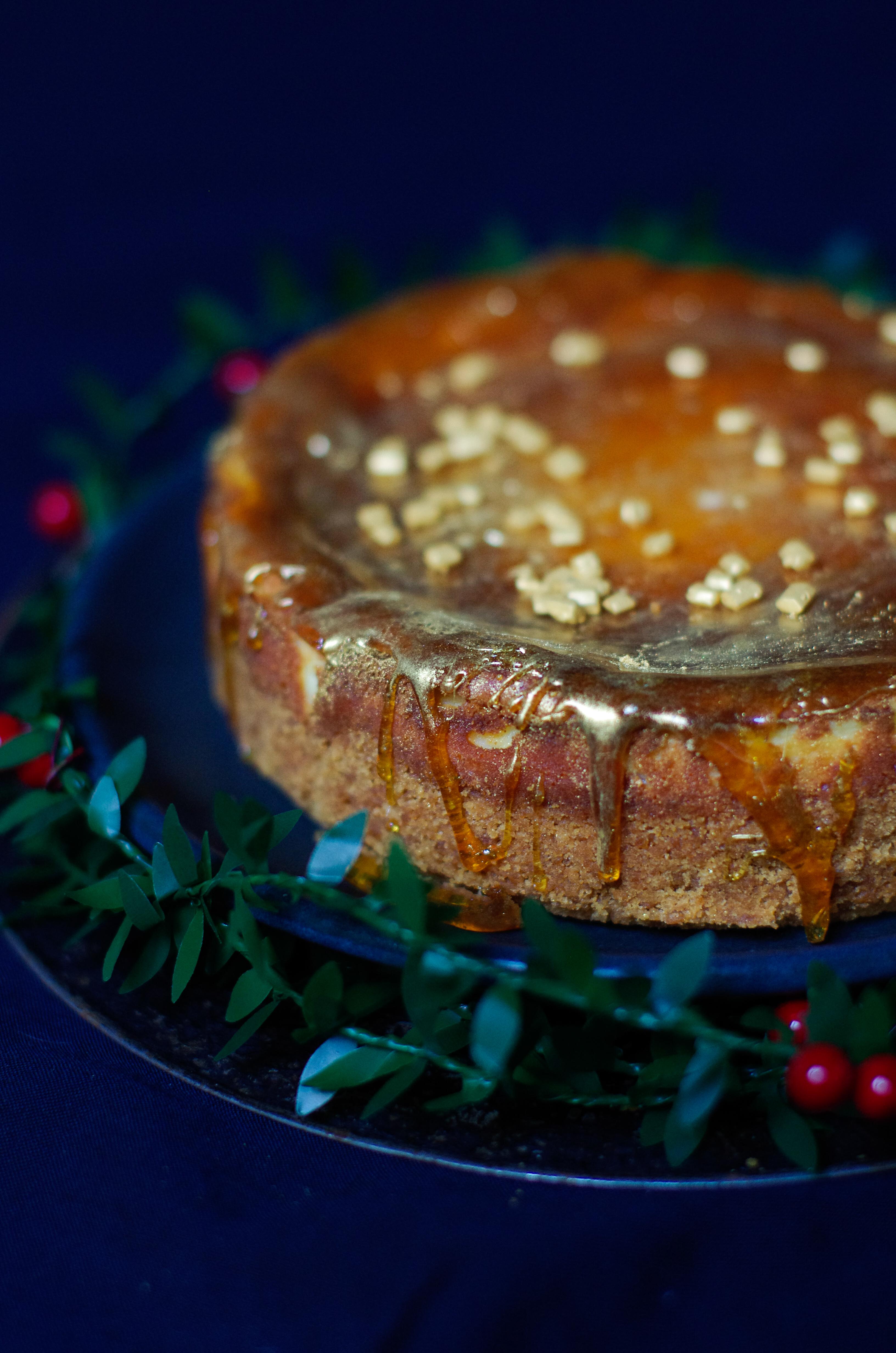 cheesecake caramel - ferme de viltain