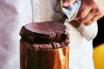 Soufflé au chocolat et à l'armagnac