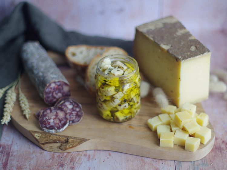 plateau pique nique pourdebon charcuterie fromages