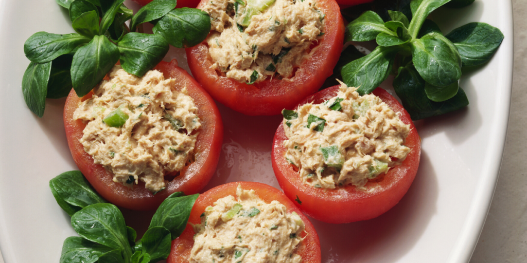 Tomates farcies au thon