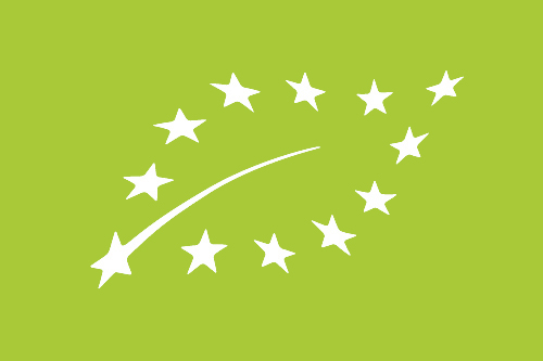 Le eurofeuille est un label européen certifiant que le produit a été produit selon le cahier des charges de l'agriculture biologique.