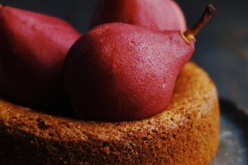 gâteau aux poires épicées