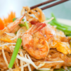 Pad thaï aux crevettes bannière