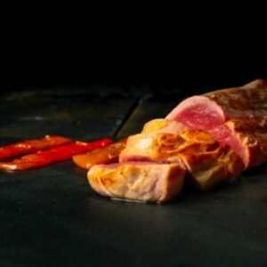 Recette de porc Kintoa : Filet mignon de porc Kintoa au piment d'Espelette