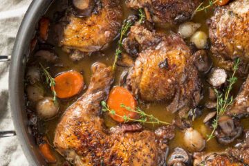 Coq au vin, la recette traditionnelle