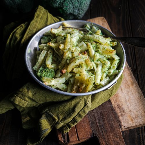 Green mac and cheese la recette
