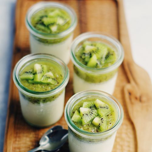 Panna Cotta Au Kiwi Blog Pourdebon Com