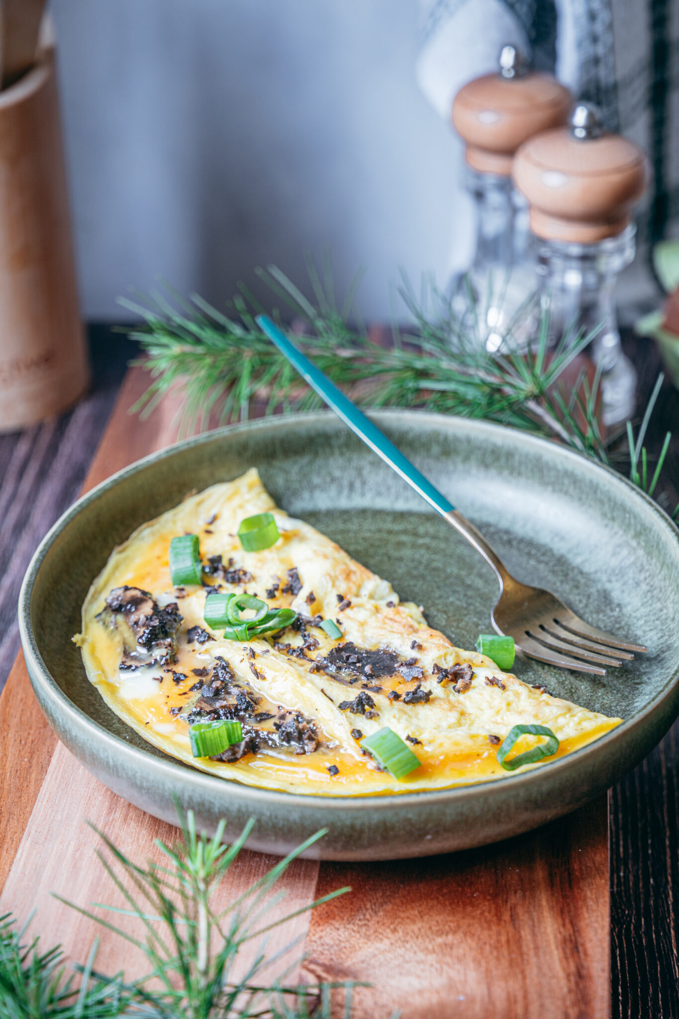 Omelette à La Truffe