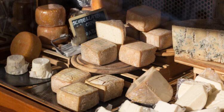 Les fromages italiens