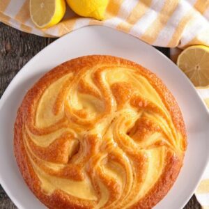Gâteau moelleux au citron comme Cyril Lignac