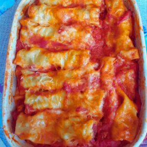 Cannelloni aux épinards et à la ricotta