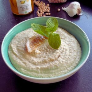 Houmous au citron confit