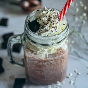 Milkshake au chocolat 🍫