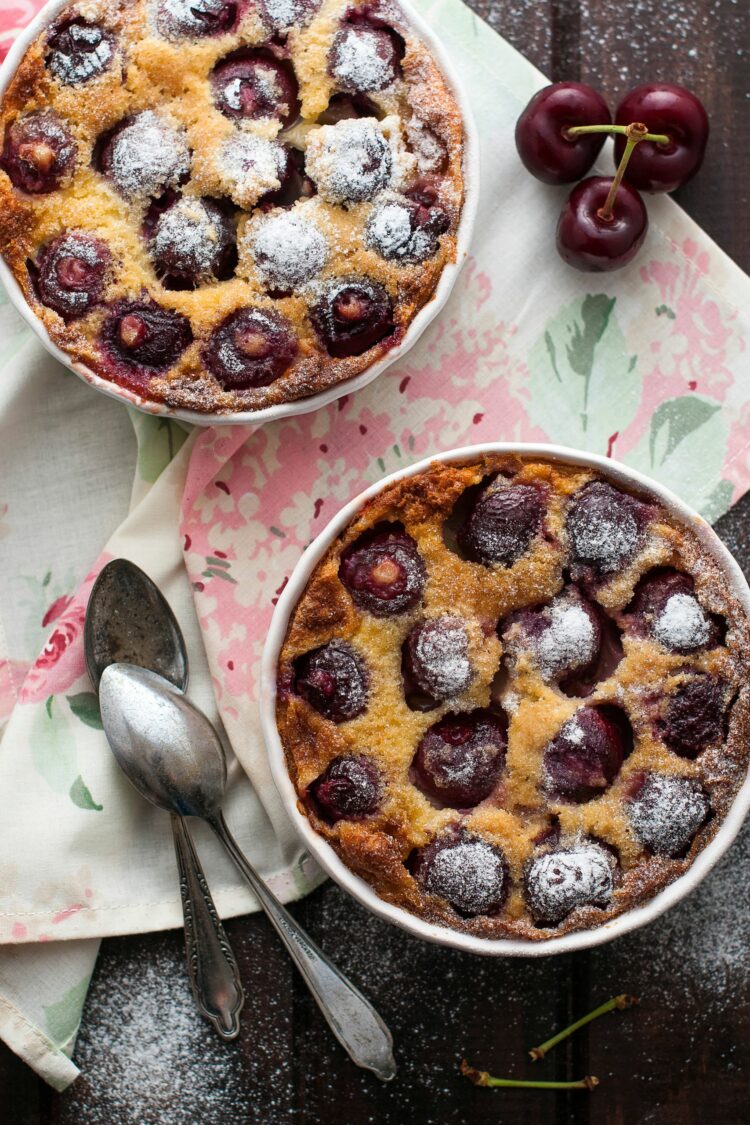 Clafoutis aux cerises , comme Philippe Conticini