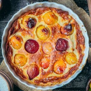 Clafoutis aux prunes