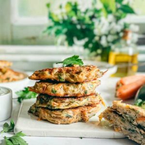 Galettes de légumes au sarrasin