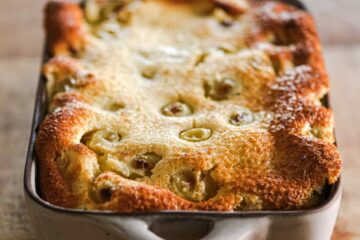 Clafoutis aux raisins