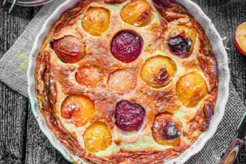 Clafoutis aux prunes