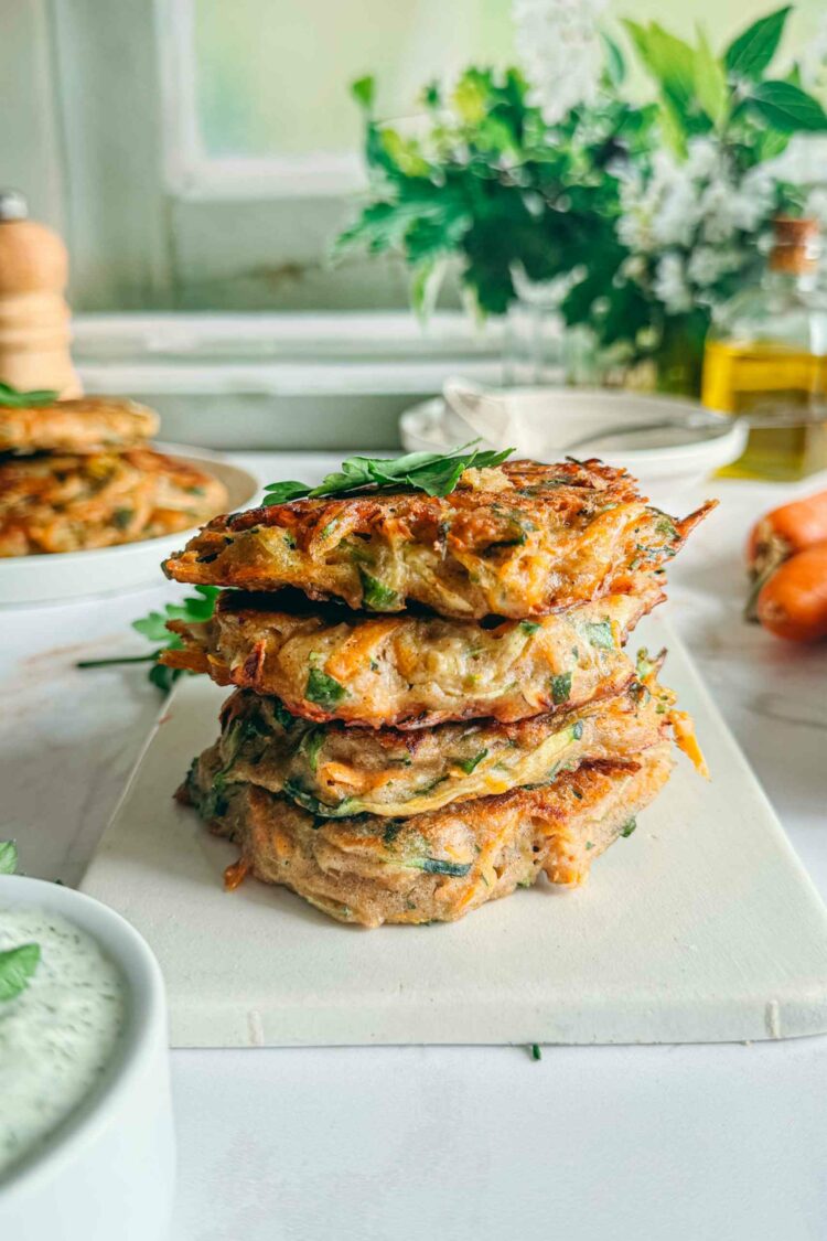 Galettes de légumes au sarrasin