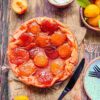 Tarte tatin aux prunes