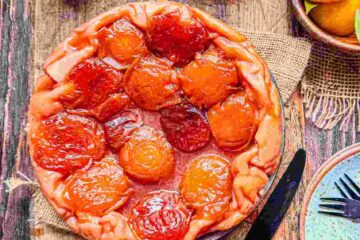 Tarte tatin aux prunes