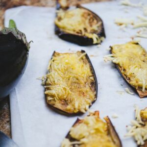 Aubergines gratinées