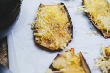 Aubergines gratinées