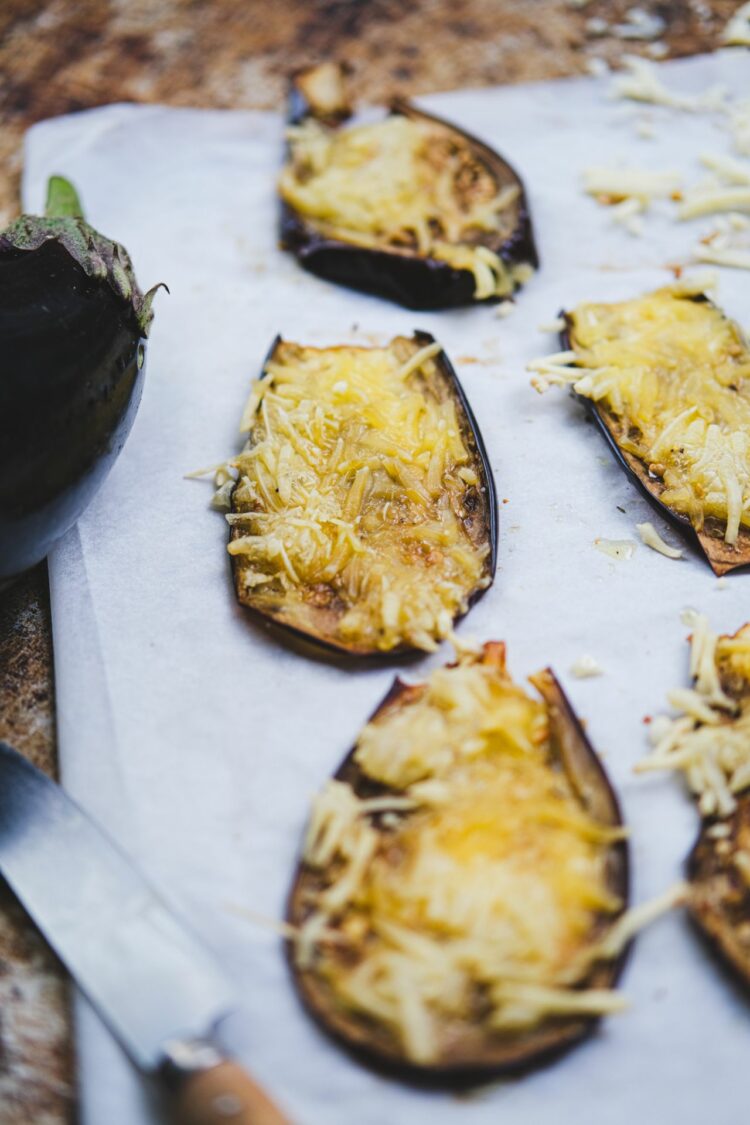 Aubergines gratinées