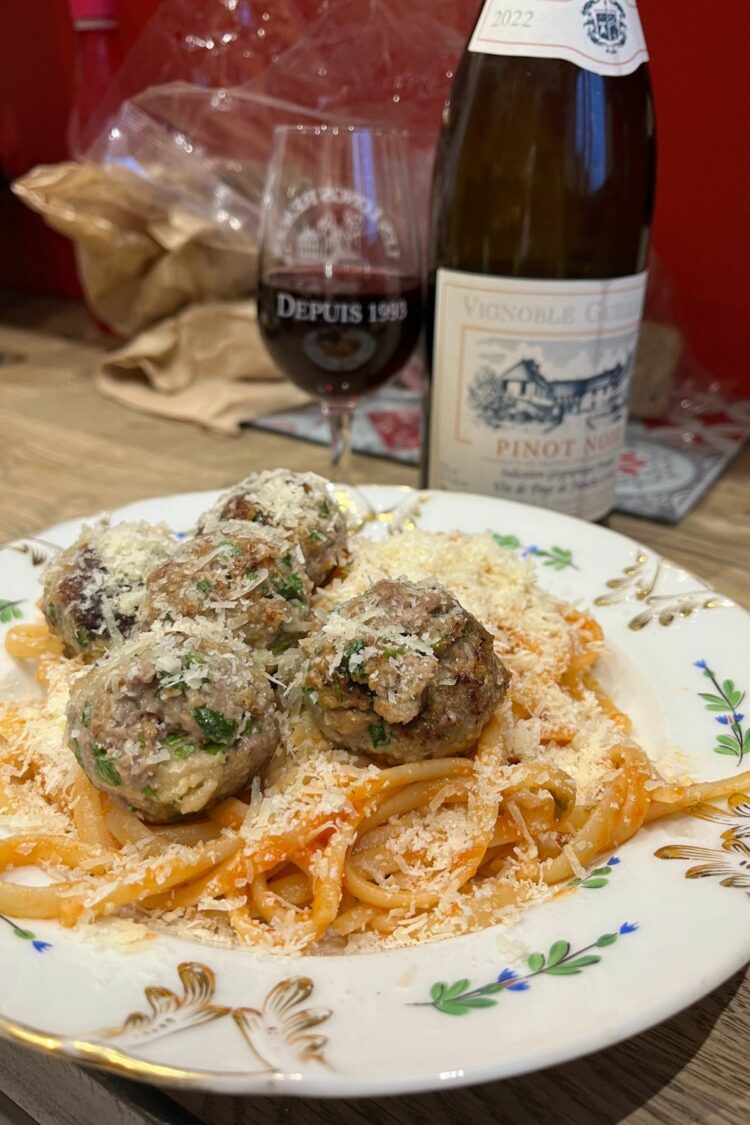 Polpette à la sauce tomate