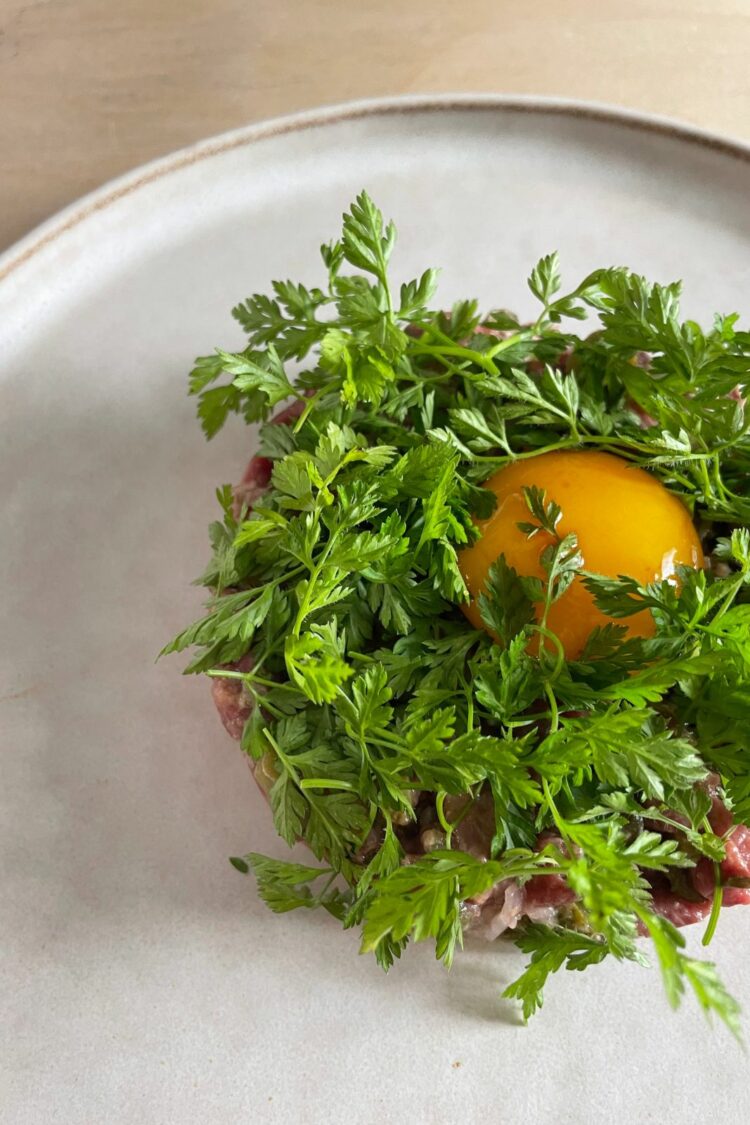 Tartare de boeuf