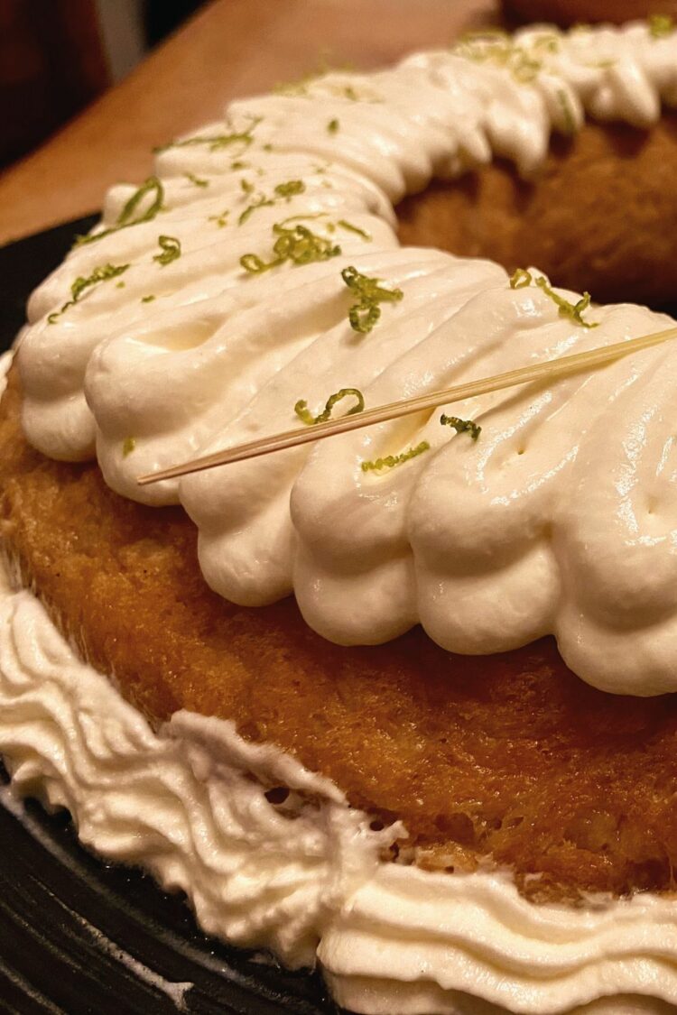 Baba au rhum et citron vert de Christophe Michalak