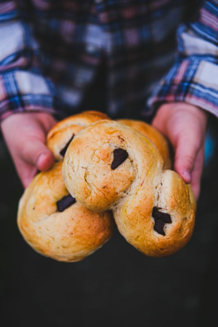 Lussekatter, brioches au safran