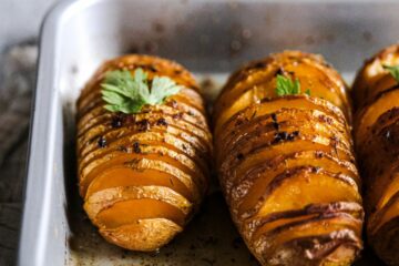 Pommes de terre hasselback