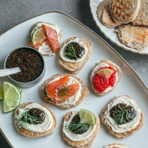 Blinis sans gluten à la farine de sarrasin