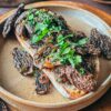 Croûte aux morilles