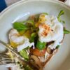 Toast aux champignons et oeuf poché de Léa