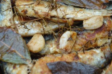Les sardines à l'escabèche