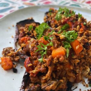 Aubergines farcies 🍆