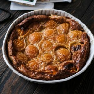 Clafoutis aux abricots de grand-mère