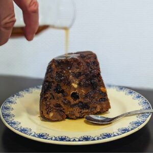 Pudding flambé du Nord