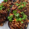 Aubergines farcies de Julie