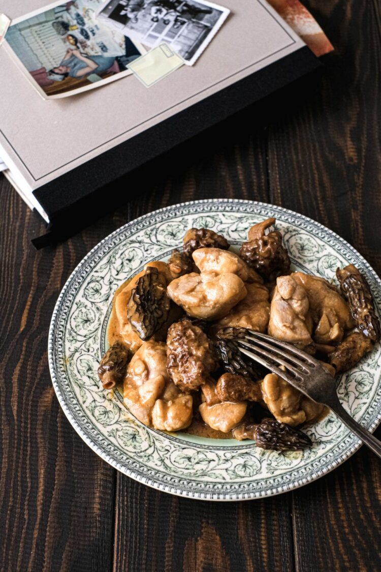 Ris de veau aux morilles de grand-mère
