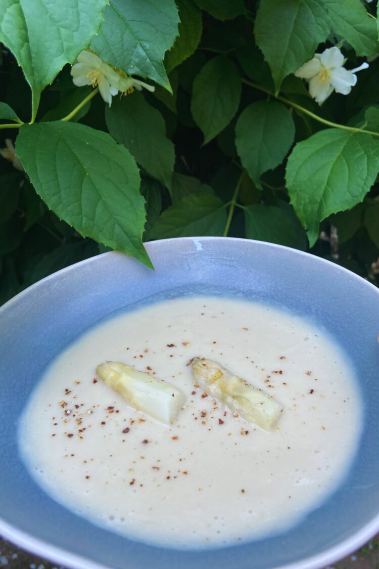 Velouté d'asperges blanches de Delphine