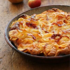 Flognarde aux pommes