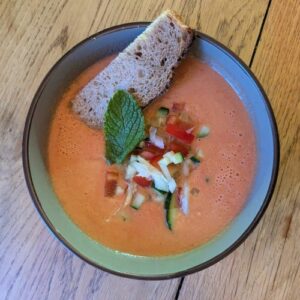 Gaspacho de tomates facile et rapide