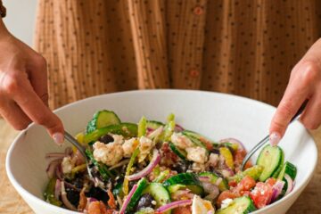 Salade grecque, la recette 100% française