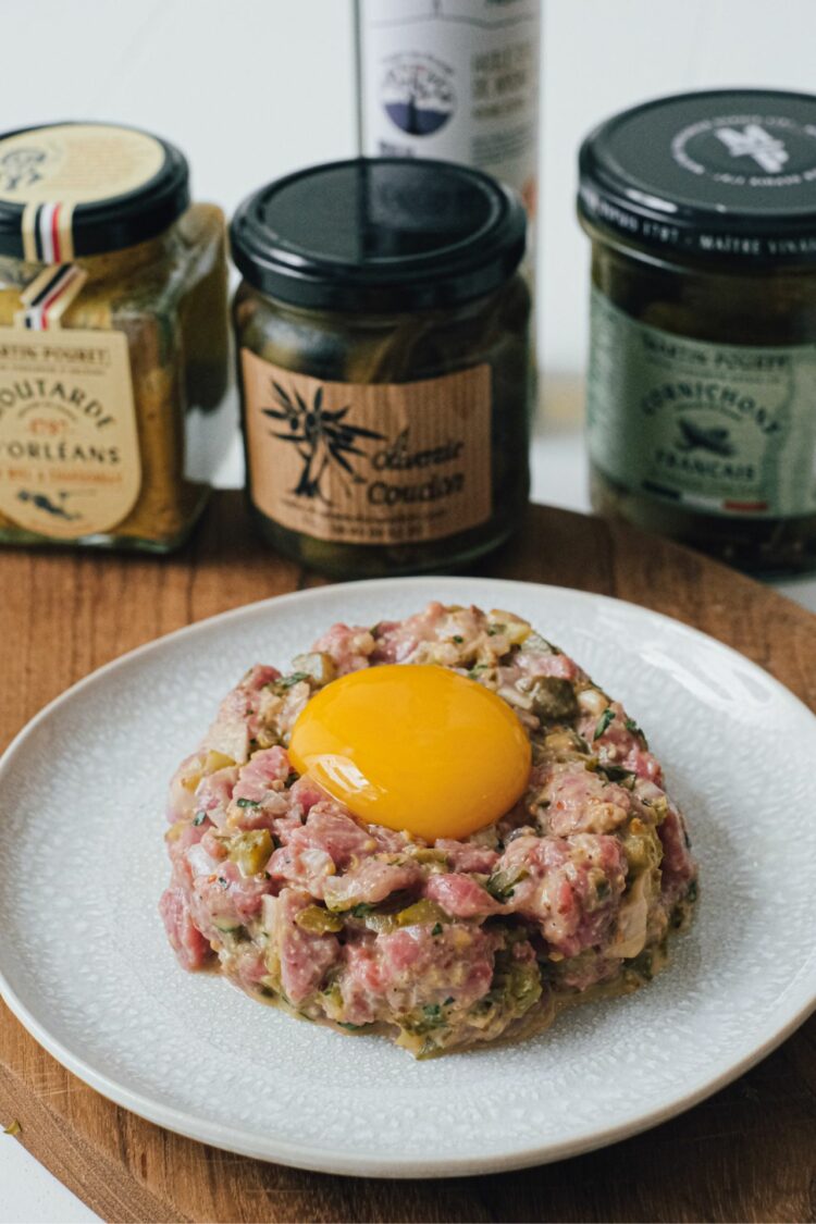 Tartare de boeuf au couteau