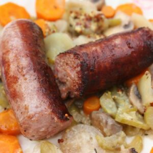 Diots au vin blanc