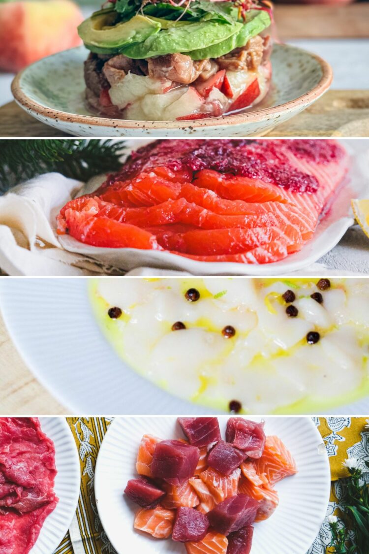 Préparations du poisson : gravlax, tartare, carpaccio... Quelles différences ?